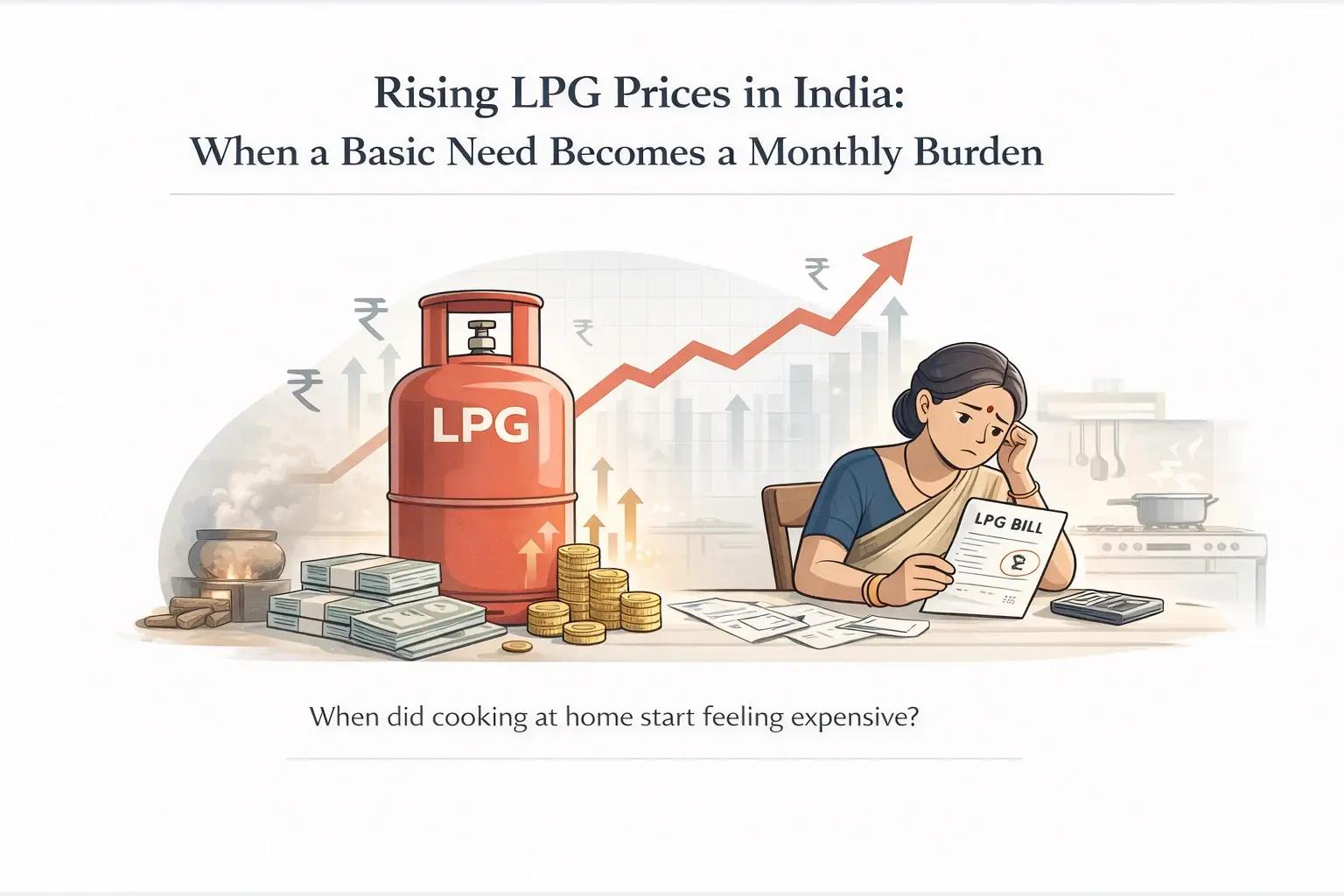 Rising LPG Prices in India: When a Basic Need Becomes a Monthly Burden