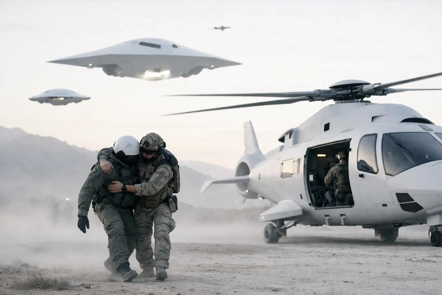 Did the US Use ‘Alien-Like’ Technology to Rescue a Downed Pilot?