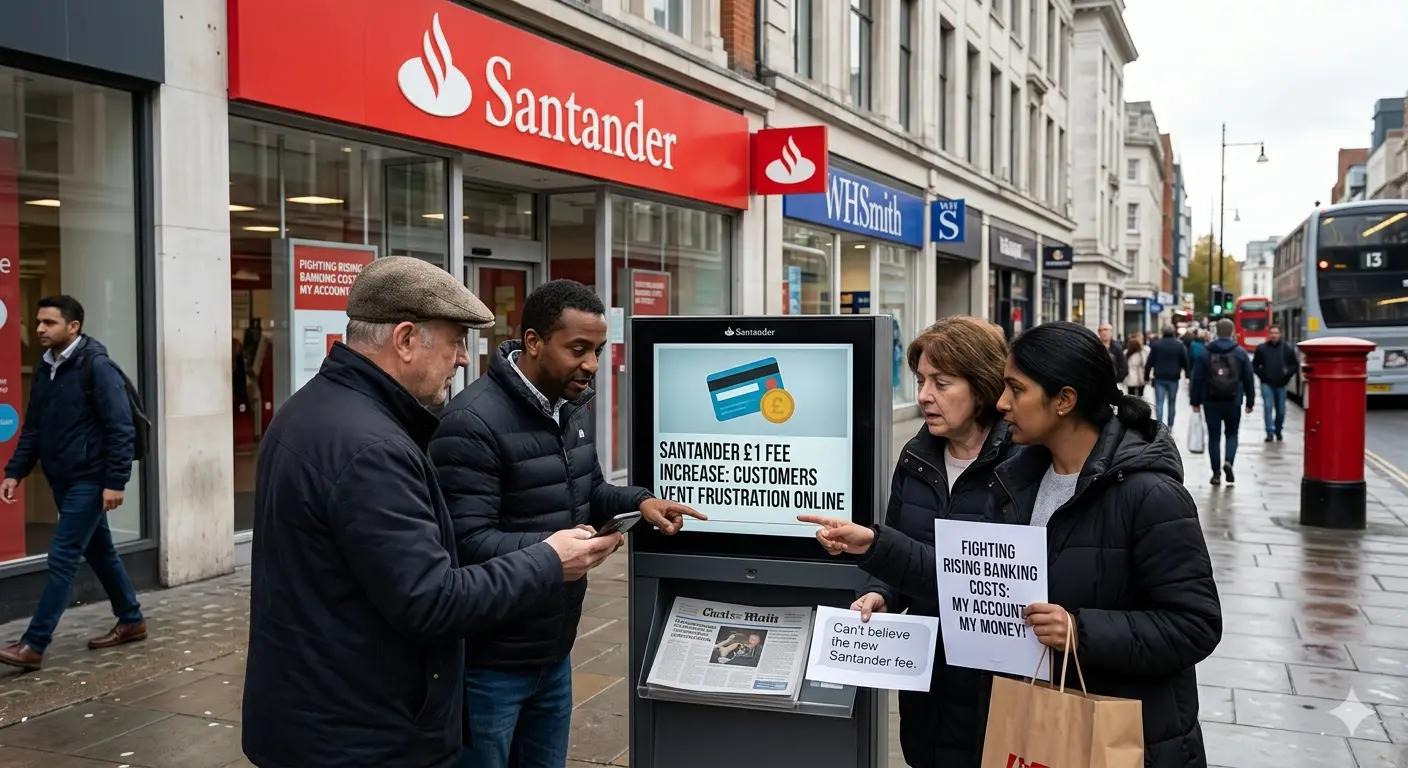 Why Is Santander’s £1 Fee Increase Causing So Much Attention?