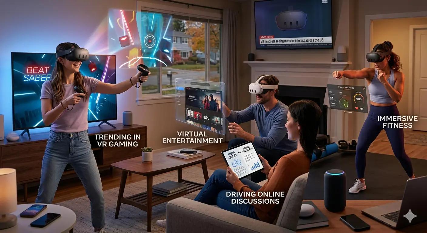 Why Is Meta Quest Trending? VR Headsets Are Exploding Again