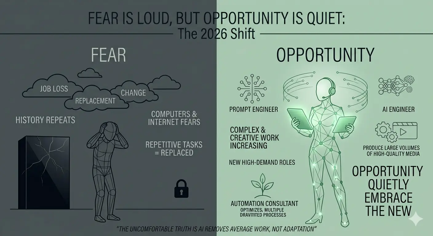 AI Is Creating More Opportunities Than Jobs It Replaces in 2026 (But Most People Are Not Ready)