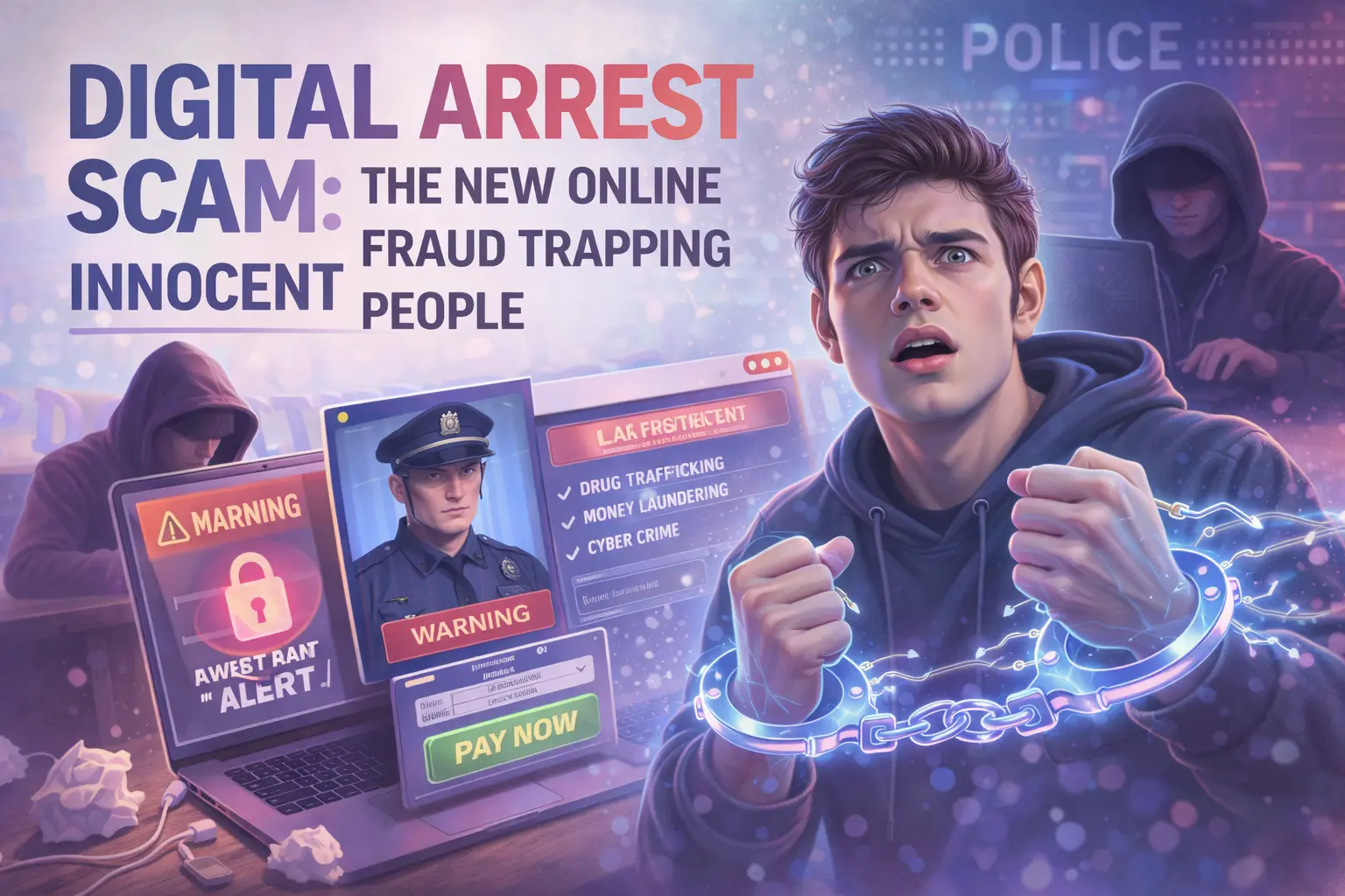 Digital Arrest Scam The New Online Fraud Trapping Innocent People