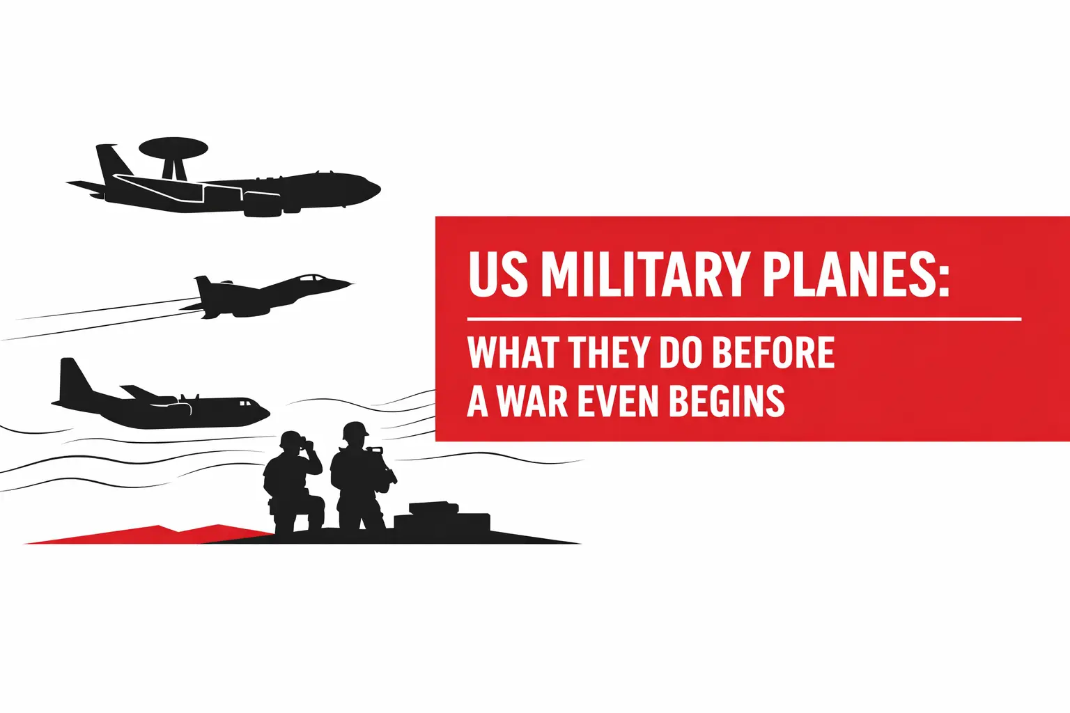 US Military Planes: What They Do Before a War Even Begins
