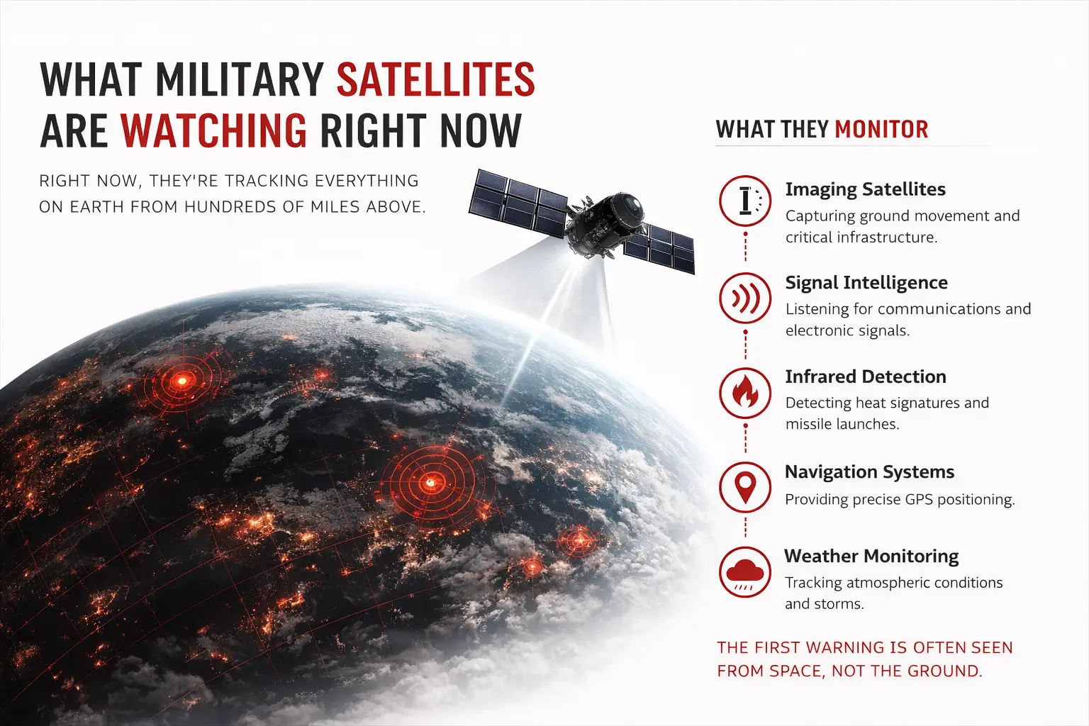 What Military Satellites Are Watching Right Now