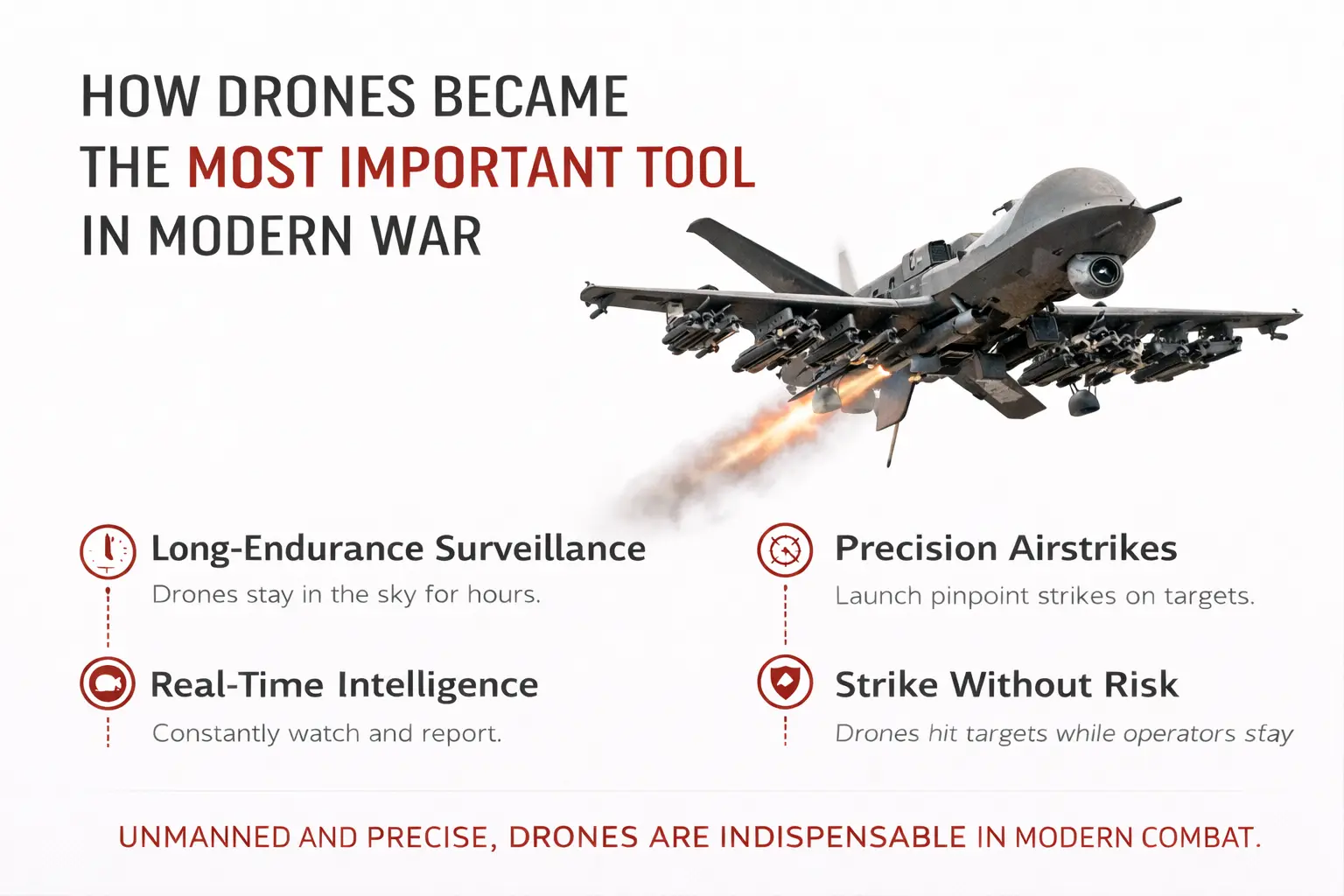 How Drones Became the Most Important Tool in Modern War