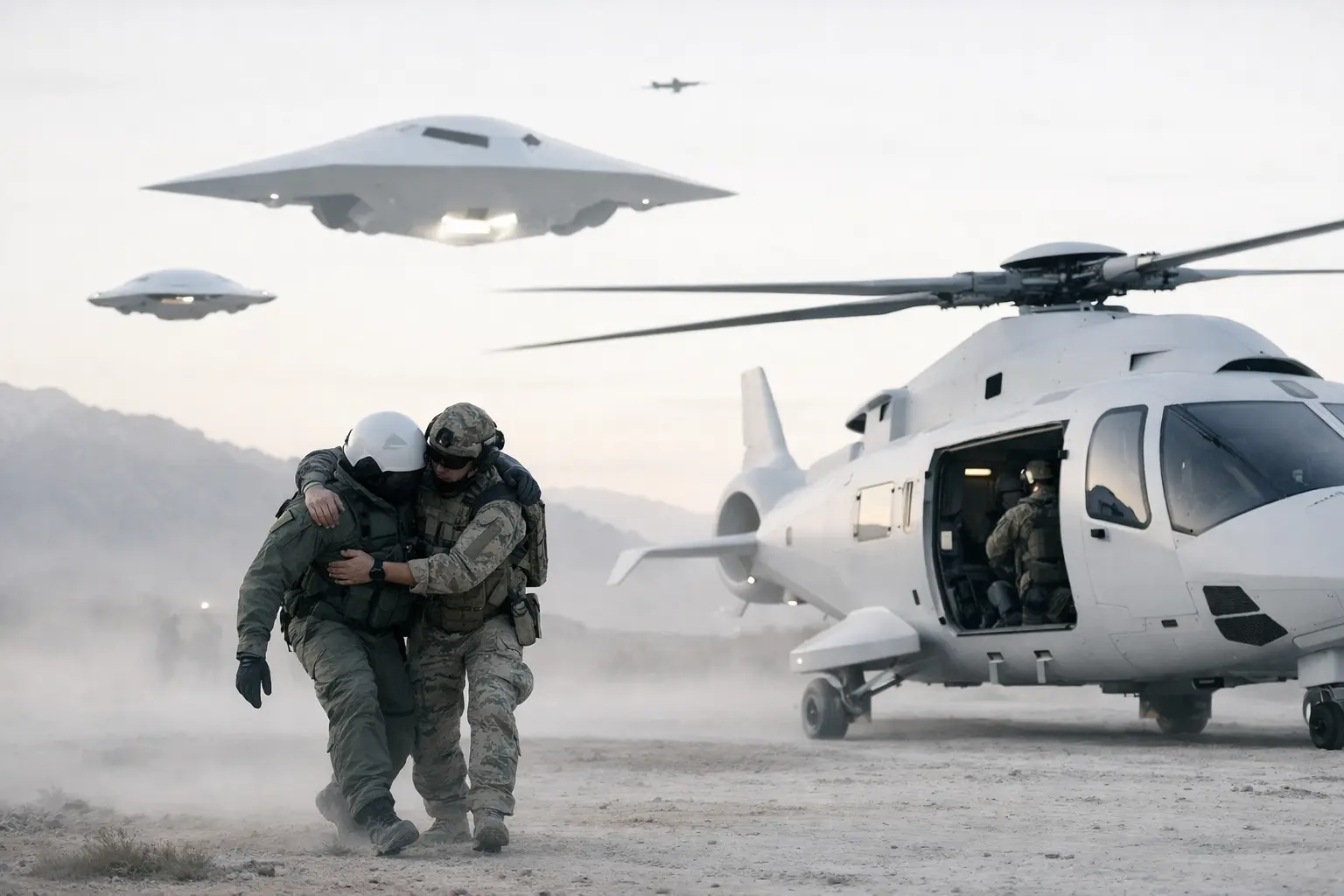 Did the US Use ‘Alien-Like’ Technology to Rescue a Downed Pilot?