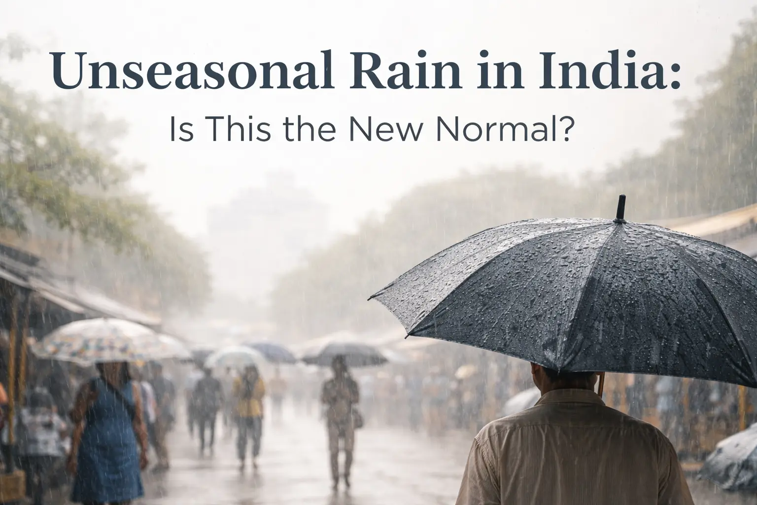 Unseasonal Rain in India: Is This the New Normal?