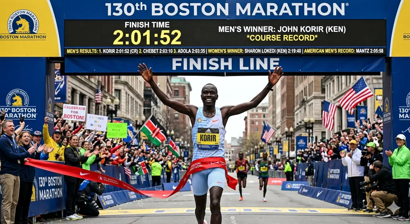 Boston Marathon 2026 Winners and Results: Korir Smashes Course Record in Historic Run