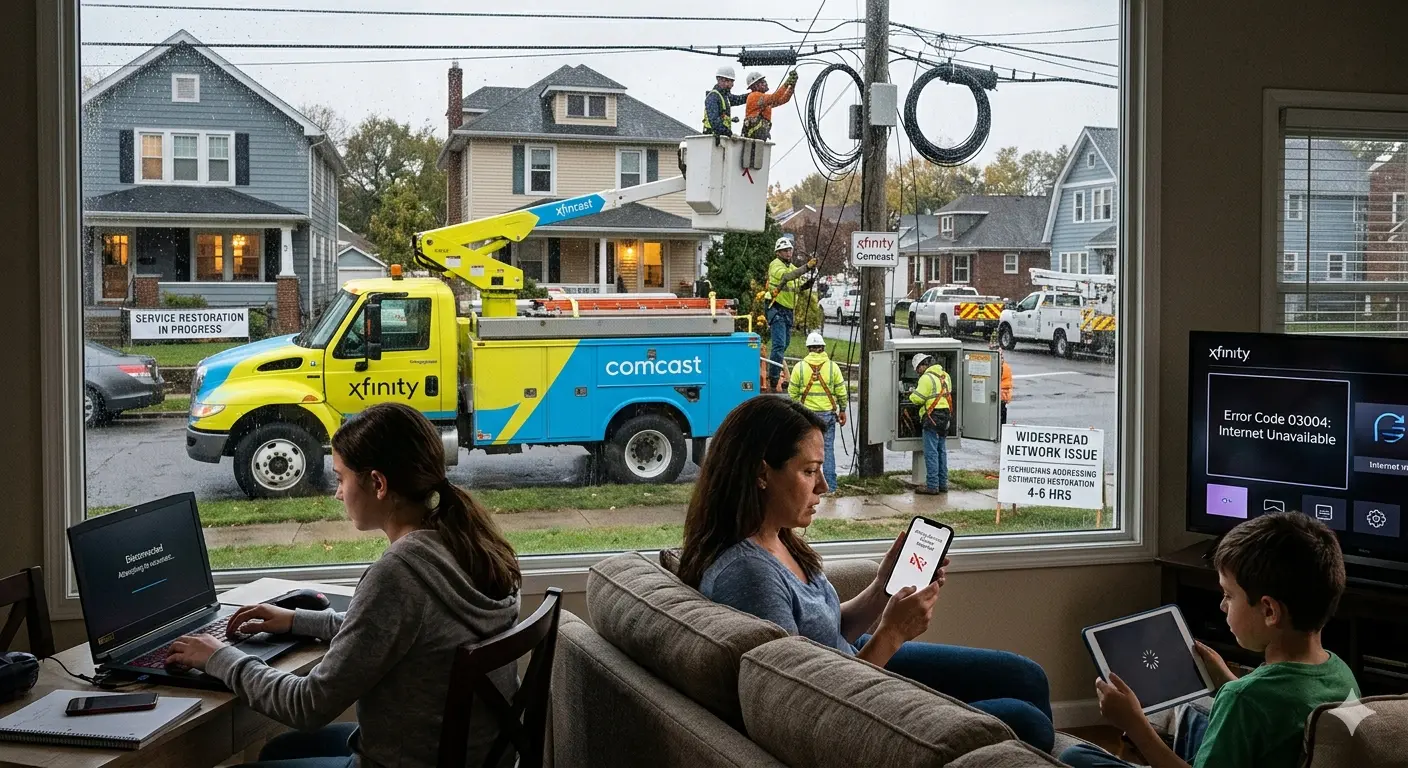 Is Xfinity Down Right Now? Comcast Outage Triggers User Frustration