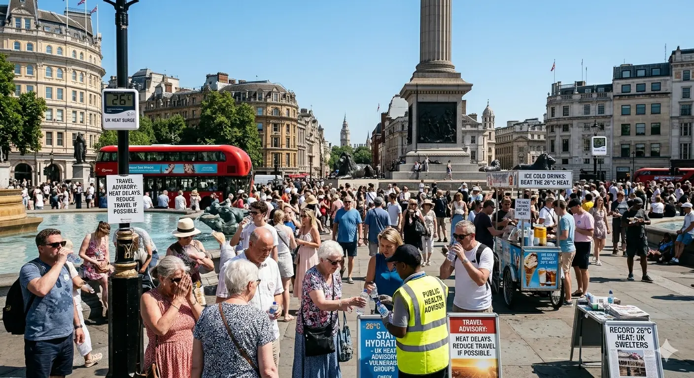 Why Is the UK Experiencing a 26C Heat Surge Right Now?