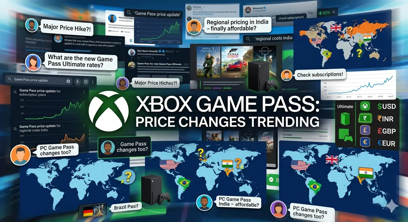 Why Is Xbox Game Pass Trending? Microsoft’s Price Drop Sparks Huge Buzz