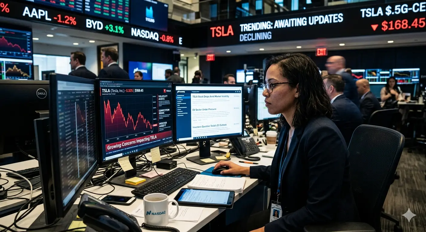 What’s Happening With TSLA Stock Today?