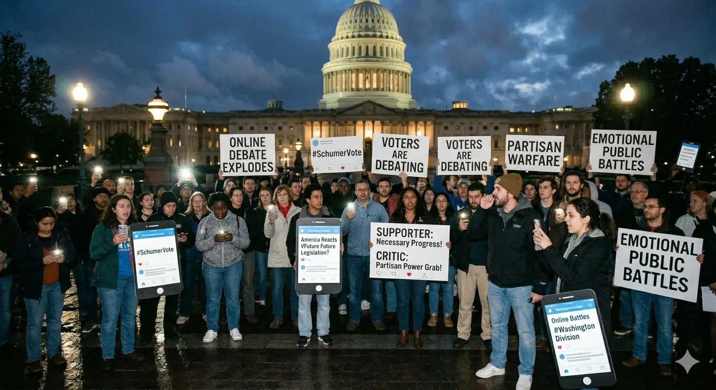 Why the Schumer Amendment Vote Sparked Online Debate